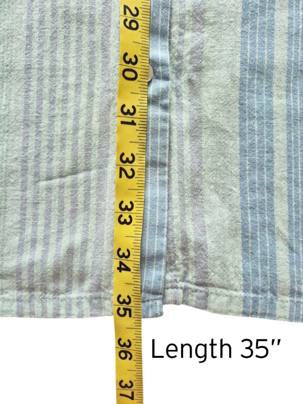 Tahari Linen & Cotton Beachy Shirtdress Short sleeves Cool for Summer XS - Picture 11 of 14